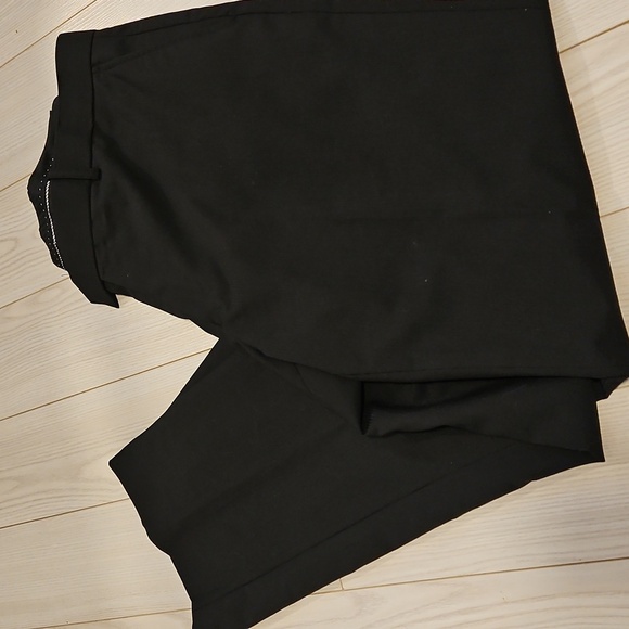 Simons Mens medium 2 Piece Slim Cut Tuxedo Suit  Pants & Jacket blazer Black - Picture 6 of 10